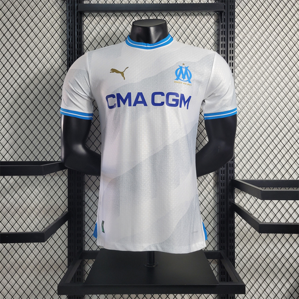 Marseille 23-24 Home Stadium Jersey - Player Version